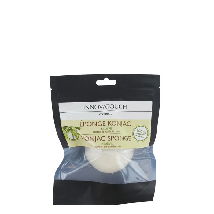 Éponge Konjac Neutre – Nettoie et Purifie