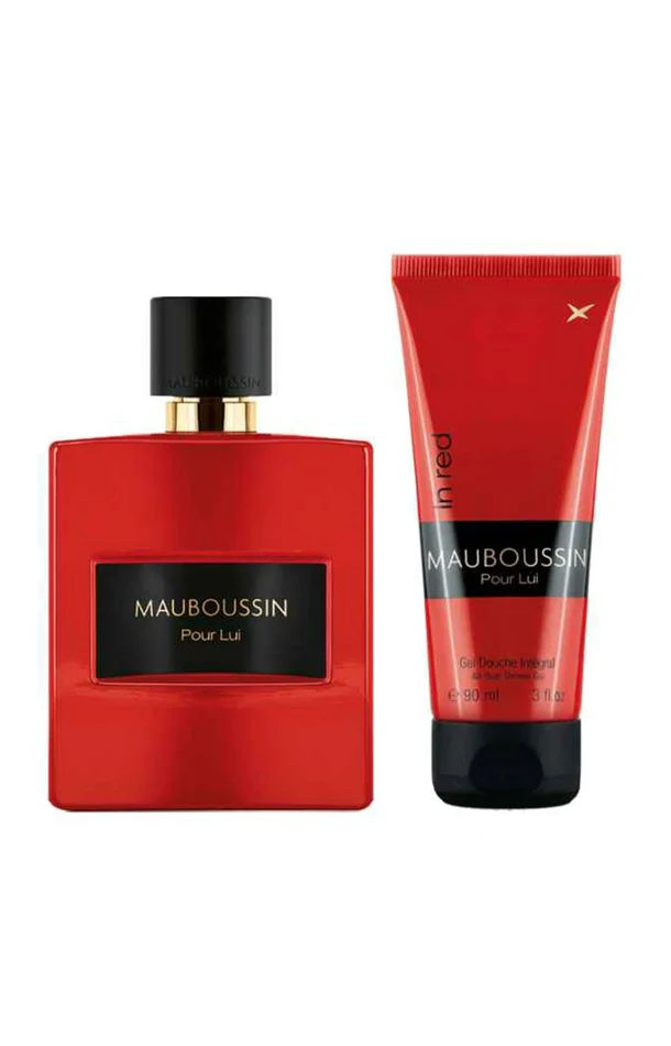 Eau de parfum & gel douche – In Red – Homme