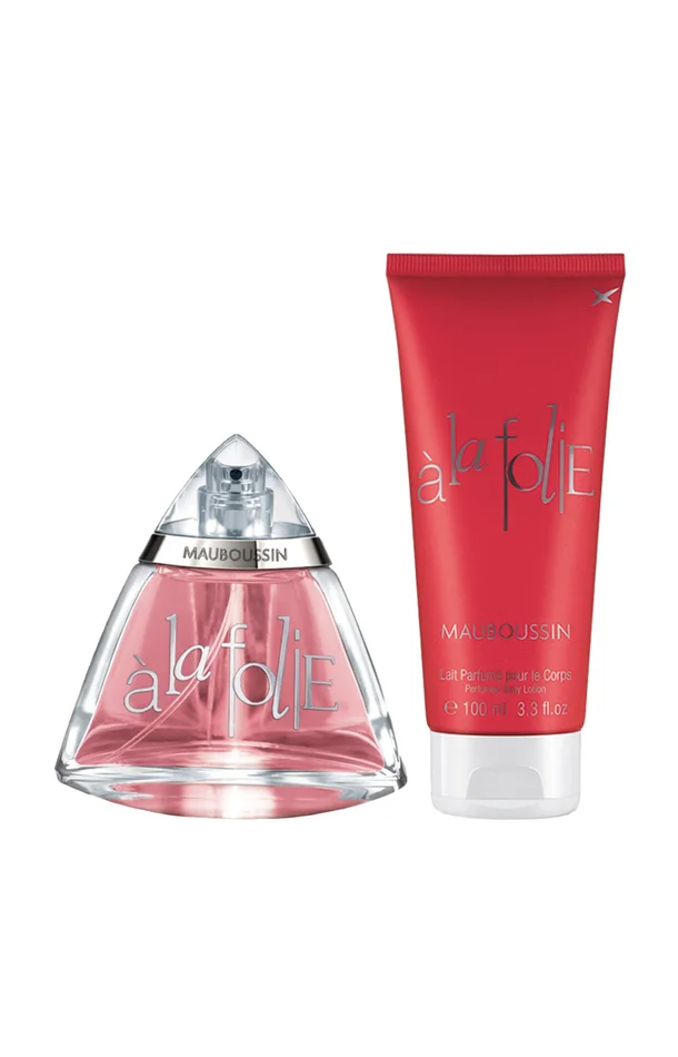 Eau de parfum & lait parfumé – À la folie – 2 x 100 ml
