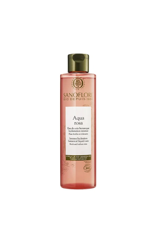 Eau florale de rose bio – Rosa Fresca – Visage – 200 ml