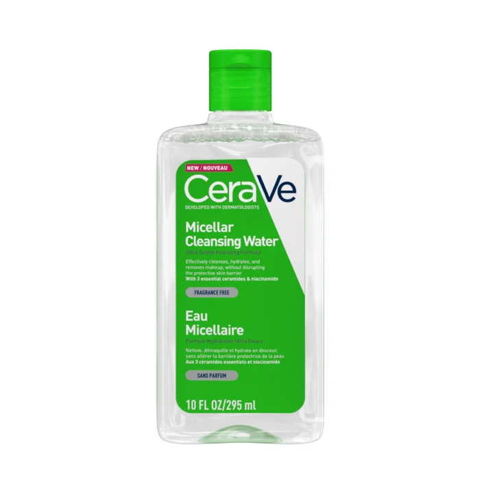 Eau Micellaire – Nettoie Démaquille et Hydrate 295 ml