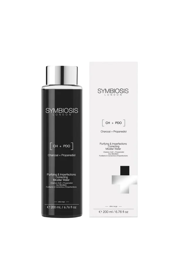 Eau micellaire purifiante – Charbon actif & propanédiol