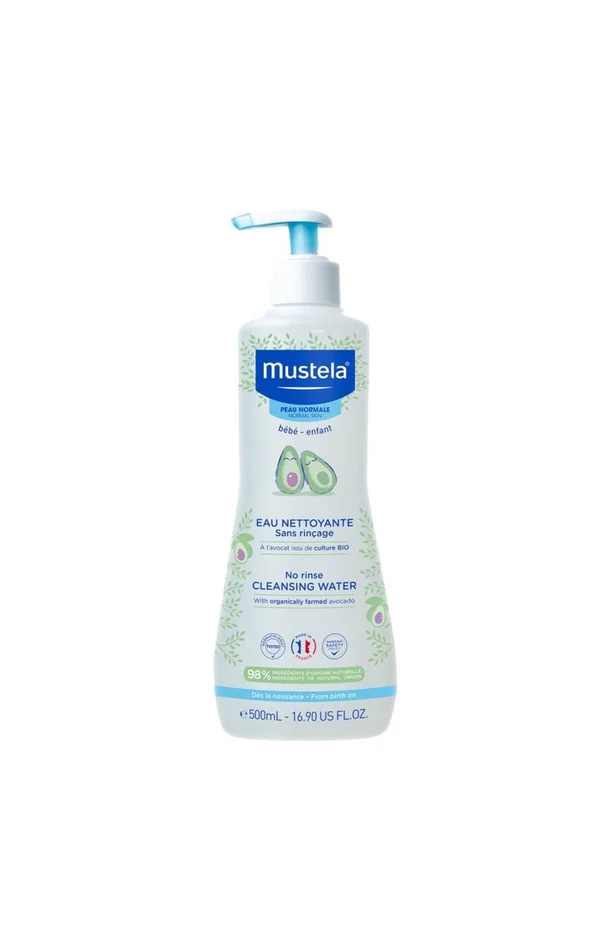 Eau nettoyante sans rinçage bio – Corps – Bébé – 500 ml