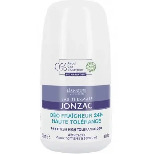 EAU thermal JONZAC Déo Fraicheur Haute Tolerance Bio 50 ml
