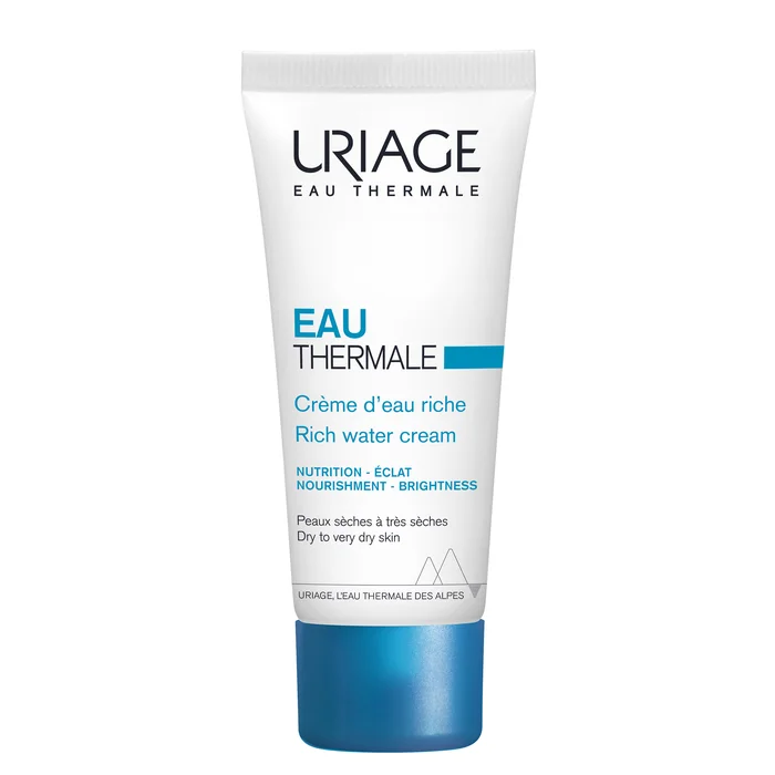 Eau Thermale – Crème d’Eau Riche – Hydrate, Nourrit & Illumine 40 ml