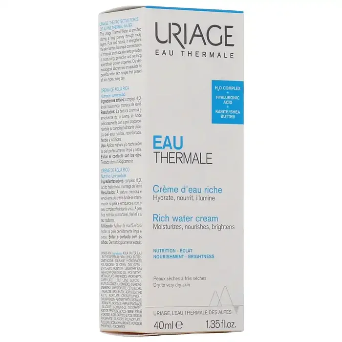 EAU THERMALE CREME D‘EAU RICHE VISAGE 40ML URIAGE