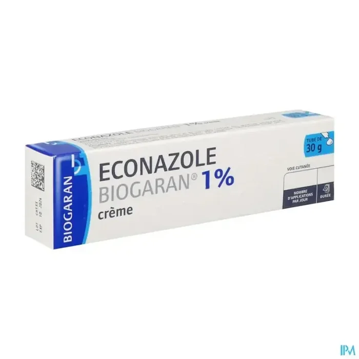Econazole biogaran 1% crème 30g