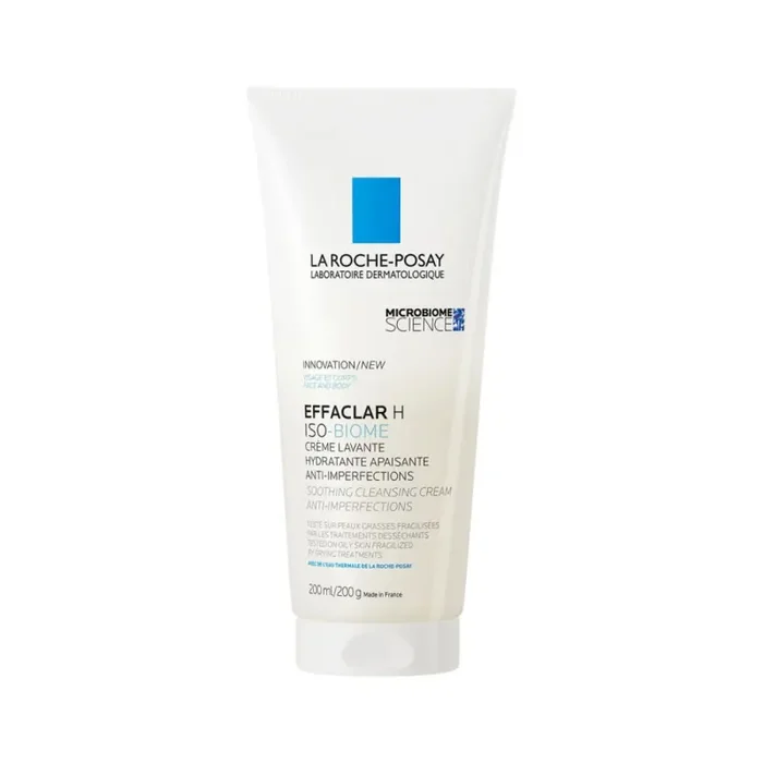 EFFACLAR H CREME LAVANTE HYDRATANTE APAISANTE ANTI-IMPERFECTIONS 200ML LA ROCHE POSAY