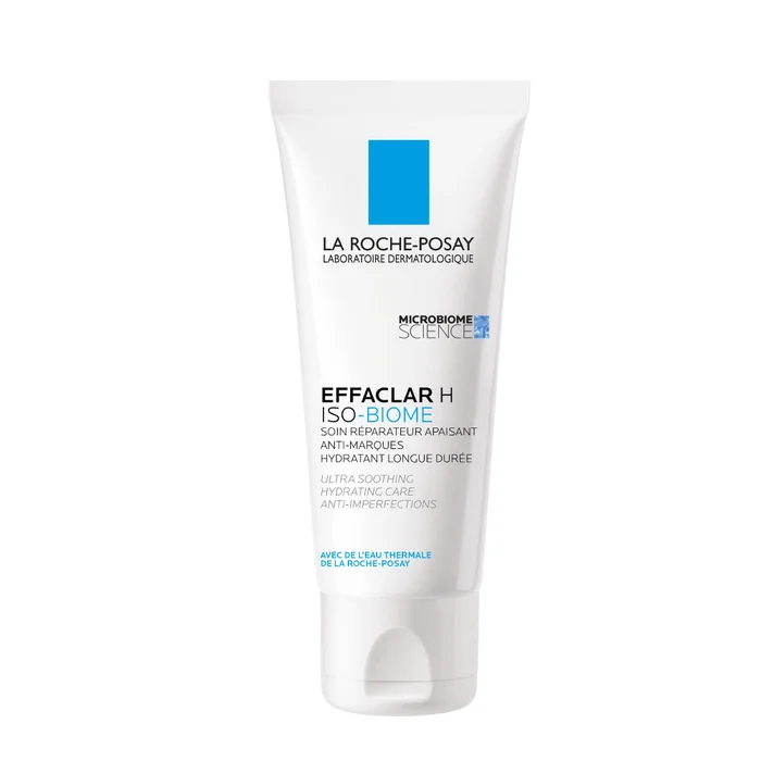 Effaclar H Iso-Biome – Soin Réparateur Apaisant – Peaux Acnéiques, 40ml