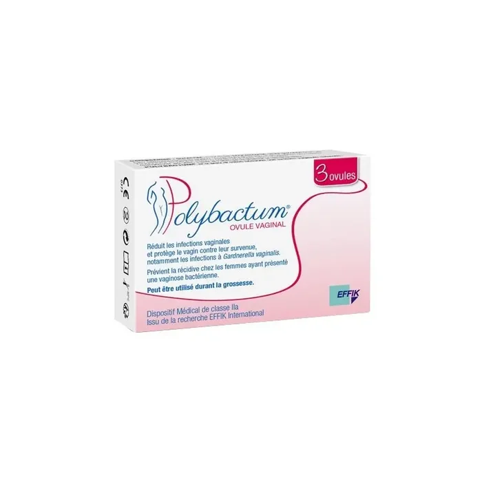 Effik polybactum ovule vaginal 3 boites