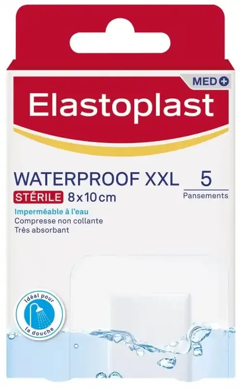 Elastoplast Pansements Waterproof Xxl – 5 Pansements