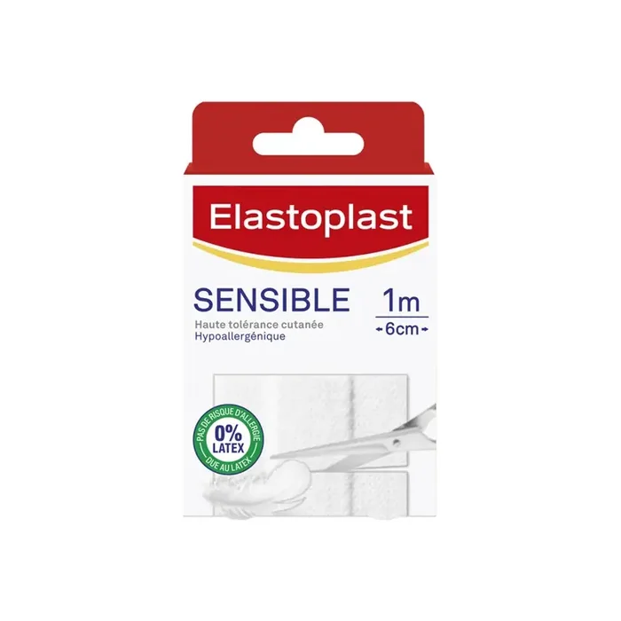 Elastoplast Sensible hypoallergenique 1m x 6cm