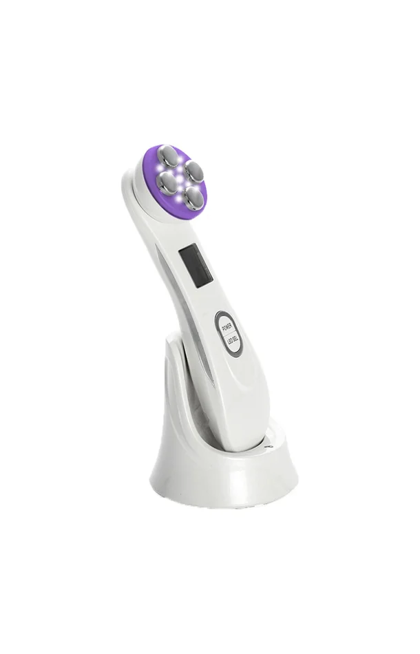 Électrostimulateur anti-âge – 5 fonctions – Visage – Blanc