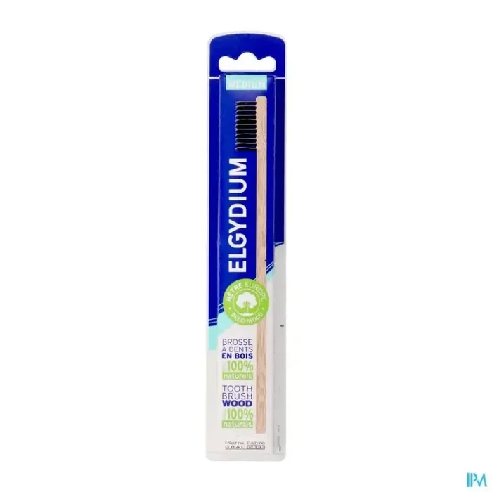 Elgydium bois brosse à dents medium