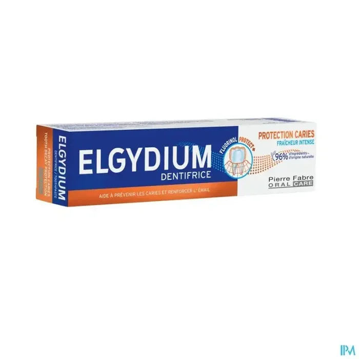 Elgydium protection caries dentifrice 75ml avec fourreau