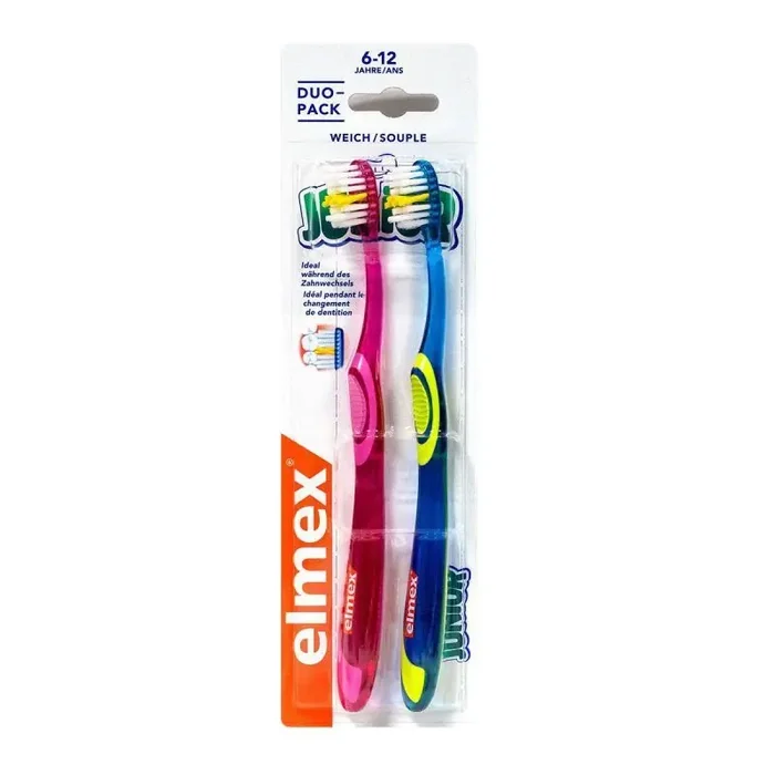 Elmex Anti-carie Junior B Dents 6-12ansx2