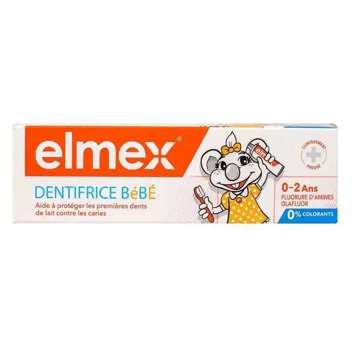 Elmex Bébé Dentifrice 0-2ans 50mL