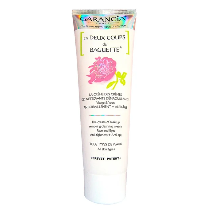En Deux Coups de Baguette Rose – Démaquillant Crème, Anti-Âge & Anti-Tiraillement