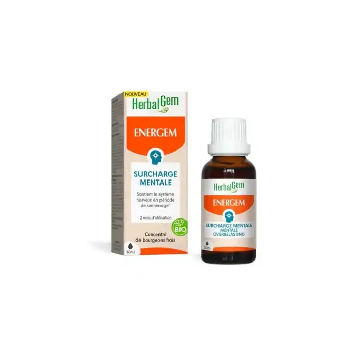 ENERGEM SURCHARGE MENTALE BIO 30ML HERBALGEM