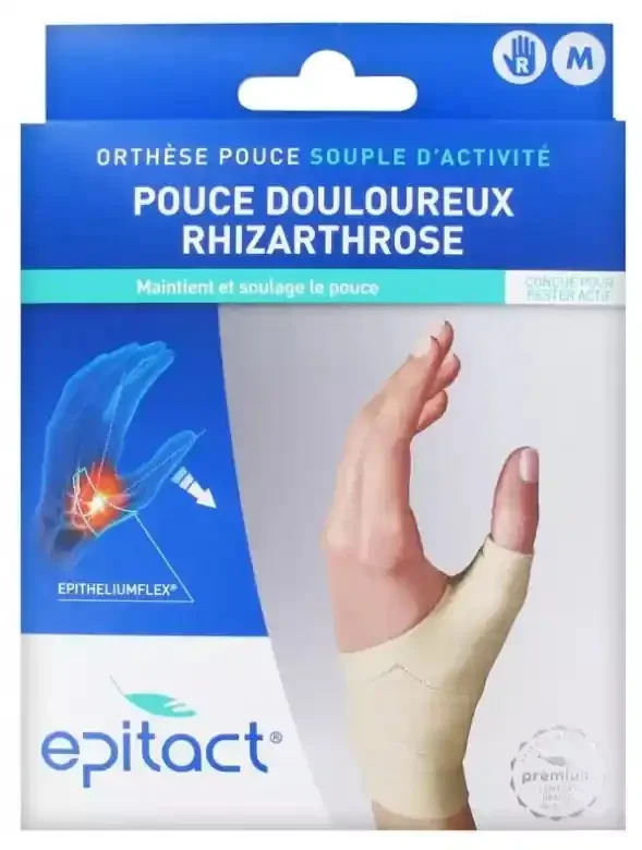 Epitact Orth Pouce Souple Droite S – Taille M