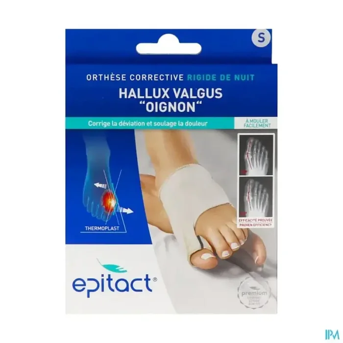 Epitact orthese corrective hallux valgus nuit s