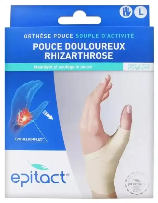 Epitact Orthèse Pouce Souple Gauche – Taille L