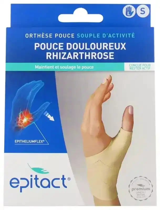 Epitact Orthèse Pouce Souple Gauche – Taille S
