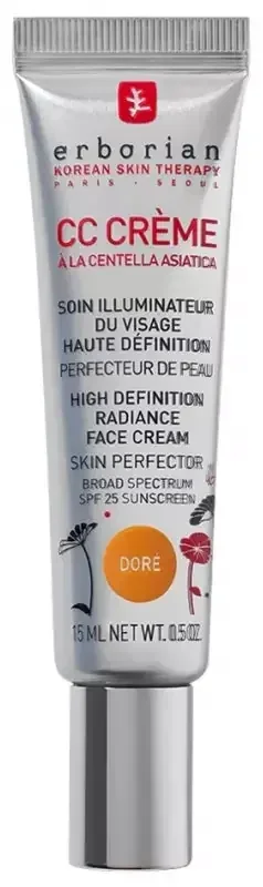 Erborian CC Crème 15 ml – Teinte Doré