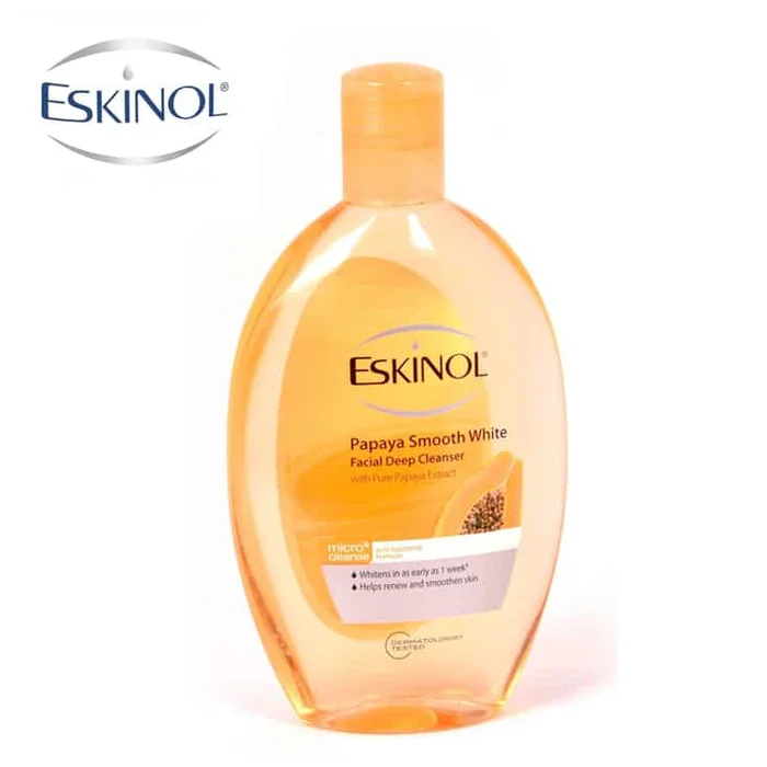 ESKINOL- LOTION NETTOYANTE FACIAL A LA PAPAYE 225ml