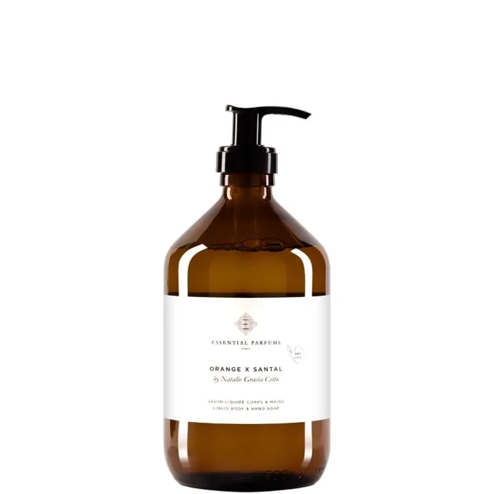 Essential Parfums Orange X Santal Savon Liquide Corps & Mains