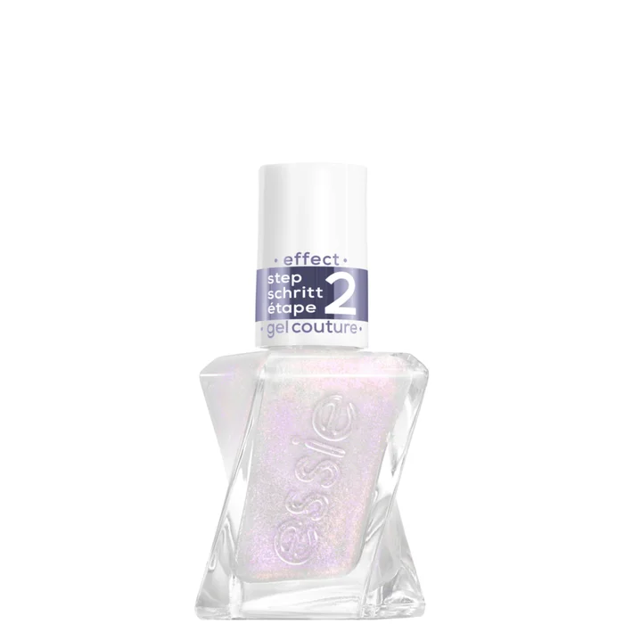essie Gel Couture Gel- Metallic Glaze Top Coats – 563 Blushed Metal