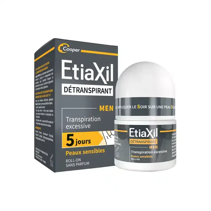 Etiaxil Detranspirant Men peaux sensibles 15ml