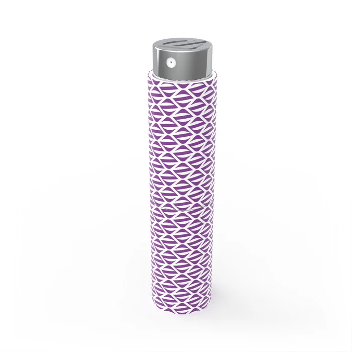 ÉTUI À PARFUM DE POCHE Monogram – Violet et Blanc – TCOV001