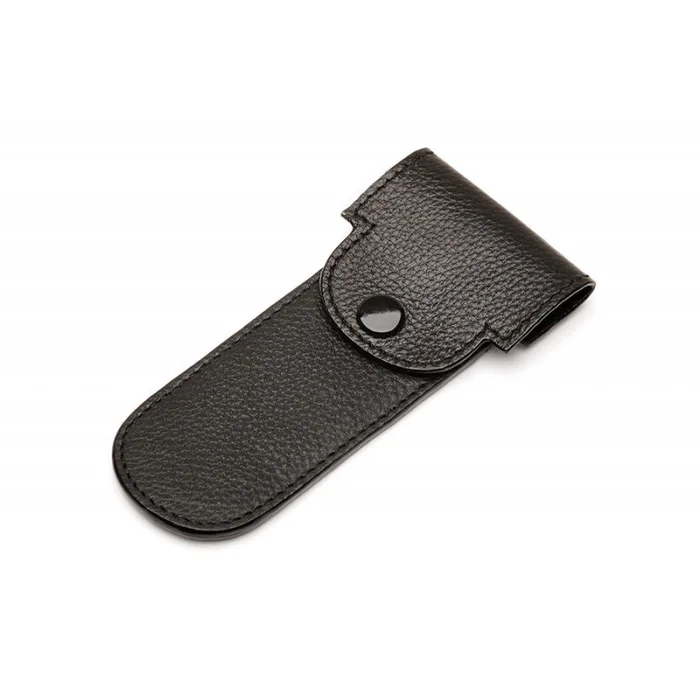 Etui Rasoir en Cuir Noir