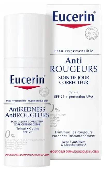Eucerin Antirougeurs Soin de Jour Correcteur Spf25+ Teinté 50 ml