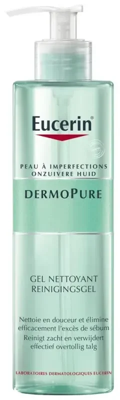 Eucerin Dermopure Gel Nettoyant 400 ml
