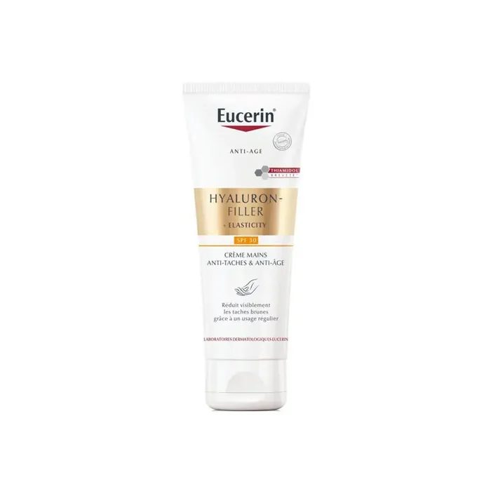 Eucerin Hyaluron-Filler+ Elasticity creme mains anti-taches et anti-age SPF30 – 75ml