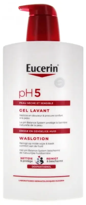 Eucerin Ph5 Gel Lavant 1 l Peau Sensible
