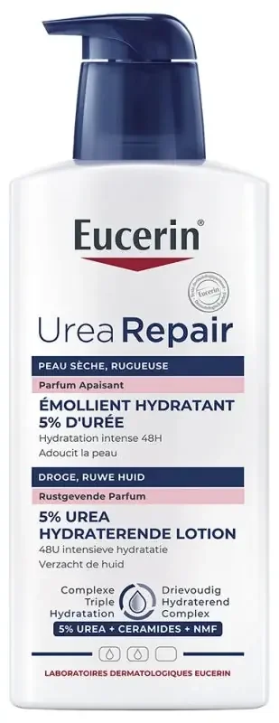 Eucerin Urearepair Plus Émollient 5% d‘Urée Parfumé