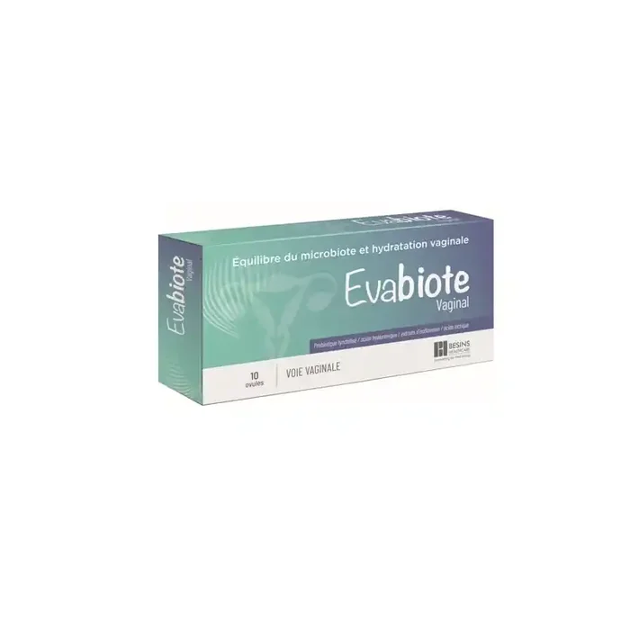 EVABIOTE VAGINAL 10 OVULES BESINS HEALTHCARE