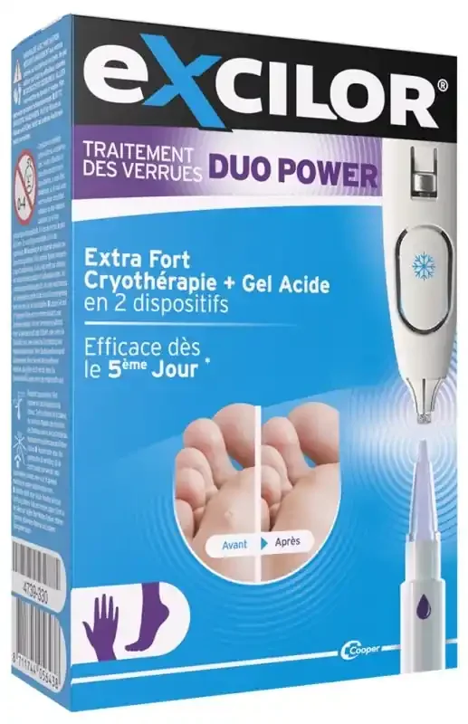 Excilor Traitement des Verrues Duo Power Pieds et Mains