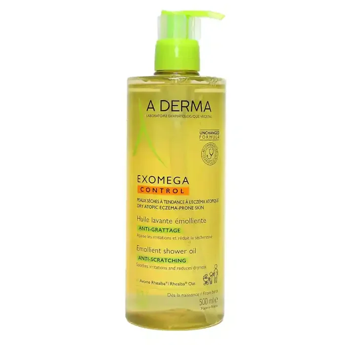 EXOMEGA CONTROL HUILE LAVANTE EMOLLIENTE ANTI-GRATTAGE 500ML A-DERMA