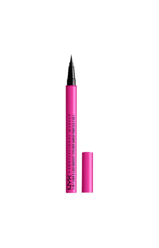 Eyeliner adhésif 2 en 1 waterproof – Faux cils