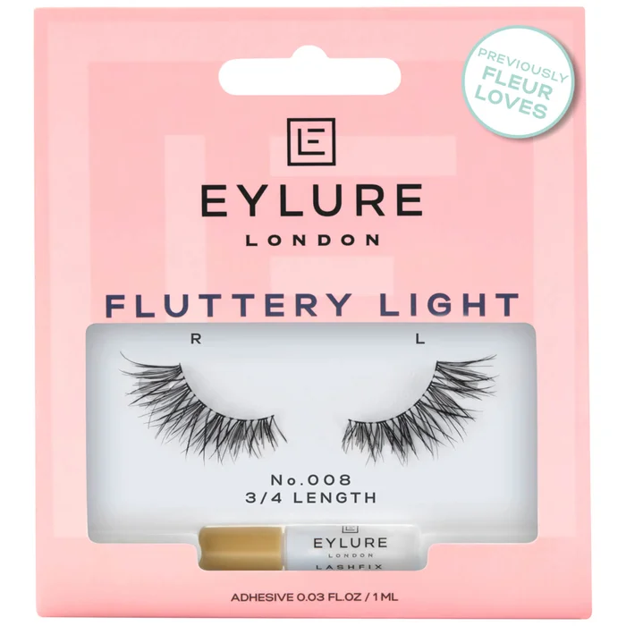 Eylure False Lashes – Fluttery Light No. 008