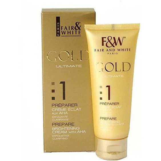 FAIR & WHITE GOLD ≡ Crème Eclat Aux Aha