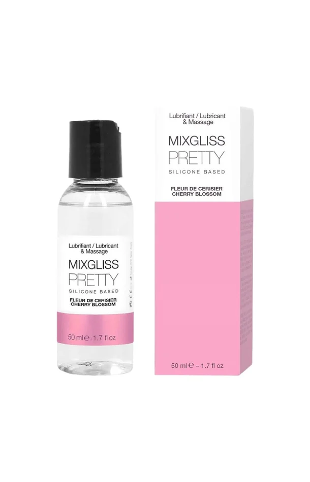 Fluide massage & lubrifiant à base de silicone – Fleur de cerisier – 50 ml