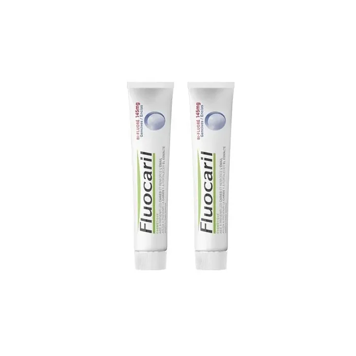 Fluocaril bi-fluore 145mg dentifrice gencives 2 x 75ml