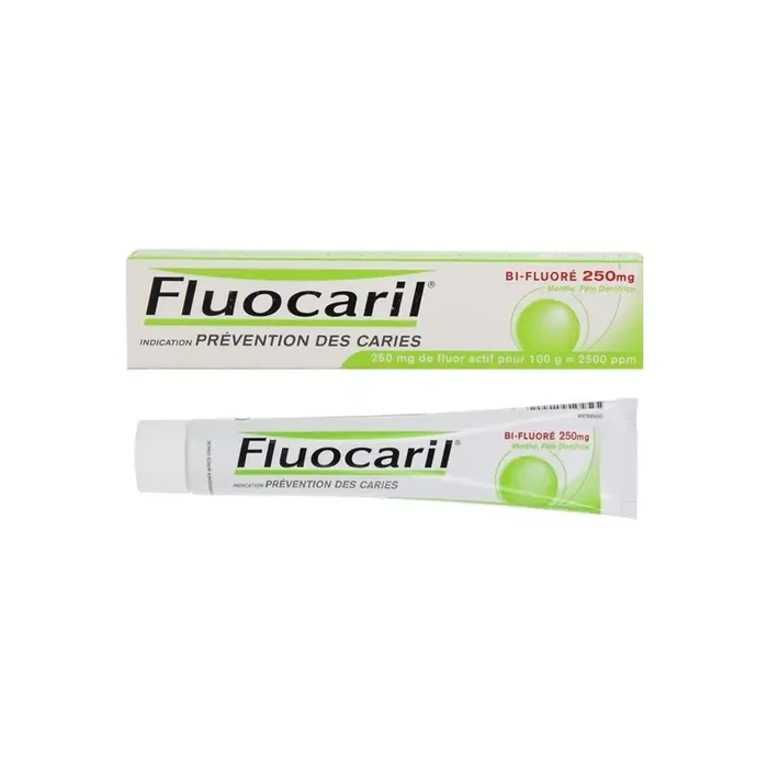 Fluocaril Bi-Fluore 250mg pate dentifrice menthe 125ml
