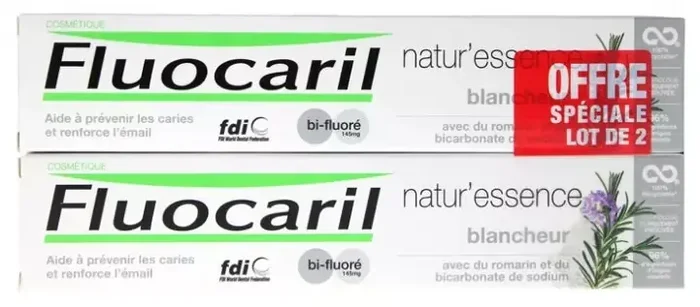 Fluocaril Nature‘Essence Blancheur 2 x 75 ml