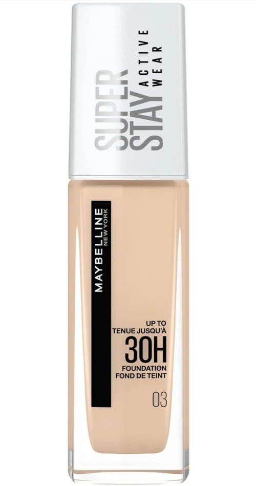 Fond de teint liquide Superstay 30H Ivoire 03 Clair MAYBELLINE